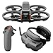 DJI Avata 2 Fly More Combo (1 Battery), FPV Drone with Camera 4K, Immersive Experience, Built-in Propeller Guard, Easy Flip/Roll, FAA Remote ID Compliant, POV Content Camera Drone, Black