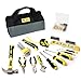 B Bosi Tool 142 Piece Tool Set With Bag Home Repairing Tool Kit with 13-Inch Wide Mouth Open Storage Tool Bag (142 Piece), 142PCS（This product is not eligible for discounts）