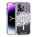 Case-Mate iPhone 14 Pro Case - Touch of Pearl [10FT Drop Protection] [Compatible with MagSafe] Magnetic Cover with Cute Bling Sparkle for iPhone 14 Pro 6.1', Anti-Scratch, Shock Absorbent, Slim Fit