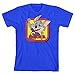 Bioworld Chuck E. Cheese Youth Royal Blue T-Shirt - Large