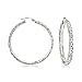Ross-Simons Sterling Silver Extra-Large Byzantine Hoop Earrings