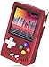 RG Nano Retro Handheld Game Console,RG Nano Portable Game Mini Aluminum Alloy with 1.54 Inch IPS Screen,rg Nano with 64G TF Card Pre-Installed 5405 Games Supports Clock Hi-fi Speaker