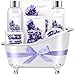 Gift Set for Women Body & Earth Gifts for Women Lavender Gift Baskets For Women Bath Sets for Women Gift with Bubble Bath Body Lotion Scented Candle Christmas Gifts for Women Bath Gifts for Women