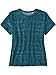 Title Nine Ravine Short Sleeve Tee (US, Alpha, Medium, Regular, Regular, Pulse - Blue Jade)