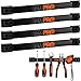 12' Magnetic Tool Holder Strip - A Tool Magnet Bar for Garage Organization, Shop Organization, and Workbench Accessories, Best Gift for Men, Easy To Install in Workshop, Mounting Screws Included.