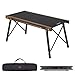 Naturehike Folding IGT Camping Table, Portable Outdoor IGT Cook System, Ultralight Aluminum Camp Table with Carry Bag for Car Camping Picnic RV Trip Patio Backyard BBQ