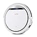 ILIFE V3s Pro Robot Vacuum Cleaner, Tangle-free Suction , Slim, Automatic Self-Charging Robotic Vacuum Cleaner, Daily Schedule Cleaning, Ideal For Pet Hair，Hard Floor and Low Pile Carpet,Pearl White