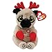 Ty Beanie Mittens - Christmas Dog with red Mittens 6 inch