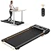 HiFast Walking Pad, 2.5HP Under Desk Treadmill for Home Office, 300 Lbs Capacity Portable Treadmill with Remote Control & LED Display, 2 in 1 Treadmill for Walking Jogging and Running