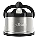 AnySharp Pro - World's Best Knife Sharpener - For All Knives and Serrated Blades - Brushed Metal