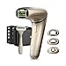 Silk'n Hair Removal Device for Women & Men I Silk'n 7 I Face and Body IPL Hair Removal with Rotatable Head | With Storage Case, 3 Smart Heads and Razor | Color Gold