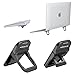 Nillkin Computer Keyboard Stand for Desk with 3 Adjustable Angles, Flip Keyboard Riser Feet for Most Keyboards, Laptop Stand for MacBook, Dell, HP and Other 10-17 Inches Laptop, Black