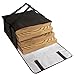 Trail maker Insulated Pizza Bags for Delivery, Food Carrier Delivery Bag 20x20x12 Food Bag for Personal and Professional Use | Holds up to 4 Fresh Pizzas (Black)