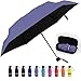 Yoobure Small Mini Umbrella with Case Light Compact Design Perfect for Travel Lightweight Portable Parasol Outdoor Sun&Rain Umbrellas