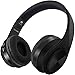 Waterproof Over-Ear Headphones,V5.0 HD Stereo Sound Wireless Headphones with Mic, Passive Noise Cancelling Headsets for Gym Running Workout Men, Women