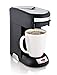 Café Valet Single Serve Coffee Maker, Brews 10 Ounces of Coffee or Hot Water, Compatible Coffee Packs