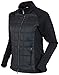 Sunice Ella Thermal Jacket for Women - Insulated Long Sleeve Windproof Jacket (Black, Large)