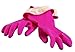 Casabella Premium Waterblock Reusable Household Cleaning Gloves, Medium, Pink