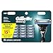 Gillette Mach3 Razor Refills for Men, 3-Bladed Razors for a Smooth Shave, Stronger-Than-Steel Blades, 15 Razor Blade Refills