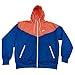 Nike Sportswear Windrunner Men's Hooded Jacket (as1, alpha, l, regular, regular, Signal Blue/Crimson Bliss/Sail)
