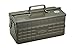 TOYO ST-350MG Steel 2-Tier Tool Box (Military Green)