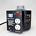 Circuit Specialists - 20A Variable Transformer with Curent & Voltage LCD Displays & 2 Outlets - Adjustable Regulator - Voltage Tester - Power Supply - Adapter & Watt Meter - Testing Equipment