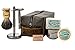 Gentleman Jon Deluxe Vintage Wet Shave Grooming Set for Men - Safety Razor, Brush, Alum Block, Soap, Bowl, Blades, Stand & Dopp Kit