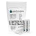 Portawipes Coin Tissues | 100 Pack with 2 Carrying Cases | Toilet Paper Tablets | Compressed Towels | Expandable Wipes | Soft & Odor Free