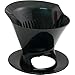 Melitta 64007 1 Cup Black Pour-Over Coffee Brew Cone