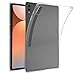 Zeking for Samsung Galaxy Tab S10 Plus Case, Ultra Clear Soft Flexible Transparent TPU Skin Bumper Back Cover Shell for Galaxy Tab S10 Plus 12.4inch