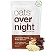 Oats Overnight Chocolate Peanut Butter Banana - Overnight Oats with 20g Protein, High Fiber Breakfast Protein Shake - Gluten Free Oatmeal, Non GMO High Protein Oatmeal (2.8 oz per meal) (8 Pack)