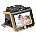 Kodak Digital Film Scanner, Film and Slide Scanner with 5” LCD Screen, Convert Color & B&W Negatives & Slides 35mm, 126, 110 Film to High Resolution 22MP JPEG Digital Photos, Black