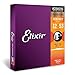 Elixir Strings, Acoustic Guitar Strings, Phosphor Bronze with NANOWEB Coating, Longest-Lasting Rich and Full Tone with Comfortable Feel, 6 String Set, Light 12-53