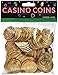 Plastic Casino Gold Coins, 144 Ct - Pacakaging May Vary