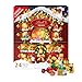 Lindt Holiday Teddy Bear Chocolate Candy Advent Calendar, 4.5 oz.