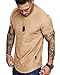 Fashion Mens T Shirt Muscle Gym Workout Athletic Shirt Cotton Tee Shirt Top X-Large