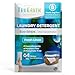 Tru Earth Compact Dry Laundry Detergent Sheets - Up to 128 Loads (64 Sheets) - Paraben-Free - Original Eco-Strip Liquidless Laundry Detergent, Travel Laundry Sheets - Fresh Linen