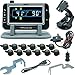 TST 507 Tire Pressure Monitoring System with 12 Flow Thru Sensors and Color Display for Metal Valve Stems by Truck System Technologies, TPMS for RVs, Campers and Trailers