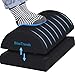 BlissTrends Foot Rest for Under Desk at Work-Versatile Foot Stool with Washable Cover-Comfortable Footrest with 2 Adjustable Heights for Car,Home and Office to Relieve Back,Lumbar,Knee Pain-Black