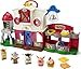 Fisher-Price Little People Toddler Learning Toy Caring for Animals Farm Electronic Playset with Smart Stages for Ages 1+ Years