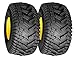 Turf Traction 20x8.00-8 Rear Tire Assembly Replacements for John Deere Riding Mowers, Set of 2