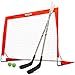 GoSports Hockey Street Set - Includes Pop-Up Goal and 2 Hockey Sticks with 2 Hockey Street Balls