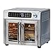 Emeril Lagasse 26 QT Extra Large Air Fryer, Convection Toaster Oven with French Doors, Stainless Steel