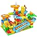 BATTOP Marble Run for Kids Ages 4-8, 167 PCS Classic Big Size Blocks Set, Crazy Marble Run Building Blocks with 4 Balls Race Track, STEM Toys Bricks Set Christmas Toys for Boys & Girls