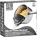 Chef's Planet Strainer - Pasta Strainer, Strainers for Kitchen, Food Strainer, Kitchen Strainer, Grease Strainer, Pot Strainer, Handy Pan, Clip on Strainer for Pots, Household Gadgets (Black)