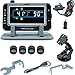 TST 507 Tire Pressure Monitoring System with 4 Cap Sensors and Color Display for Metal/Rubber Valve Stems by Truck System Technologies, TPMS for RVs, Campers and Trailers