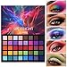 UCANBE Spotlight Eyeshadow Palette Professional 40 Color Eye Shadow Matte Shimmer Makeup Pallet Highly Pigmented Colorful Powder Long Lasting Waterproof Eye Shadow