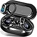 Wireless Earbuds, 2024 Bluetooth 5.3 Headphones Sport, Bluetooth Earbuds with ENC Noise Canceling Mic, 50H Stereo Wireless Headphones IP7 Waterproof with Earhooks, Dual LED Display for Running/Workout