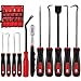 Keze 11Pcs Precision Pick & Hook Set with Scraper and Magnetic Telescoping Tool Kit for Remove Automotive Electronics Maintenance Hoses Gasket Hand Pick Up Tools
