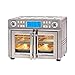 Emeril Lagasse Dual Zone 360 Air Fryer Oven Combo with French Door, 25 QT Extra Large Cook Two Foods in Different Ways, Up to 60% Faster from Frozen to Finish